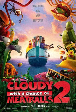 Cloudy with a Chance of Meatballs 2 (2013) มหัศจรรย์ของกินดิ้นได้ 2